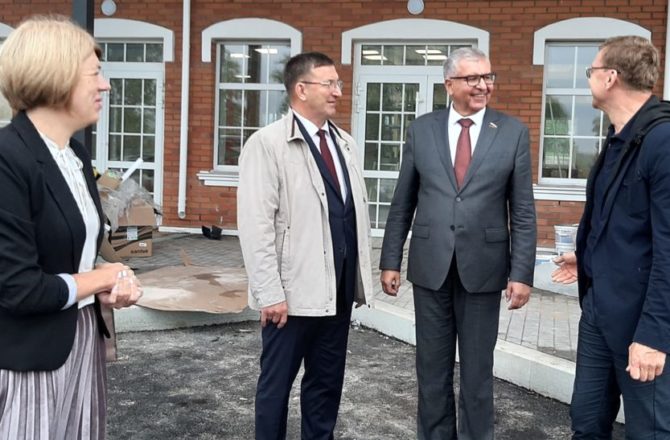 1 сентября Соликамский городской округ с рабочим визитом посетил депутат Госдумы РФ Игорь Сапко